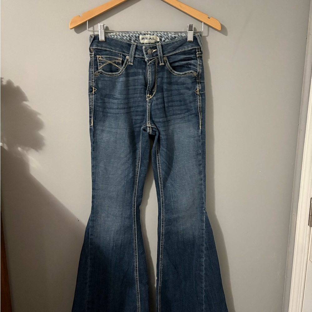 Ariat Women's Dark Blue Flare Jeans